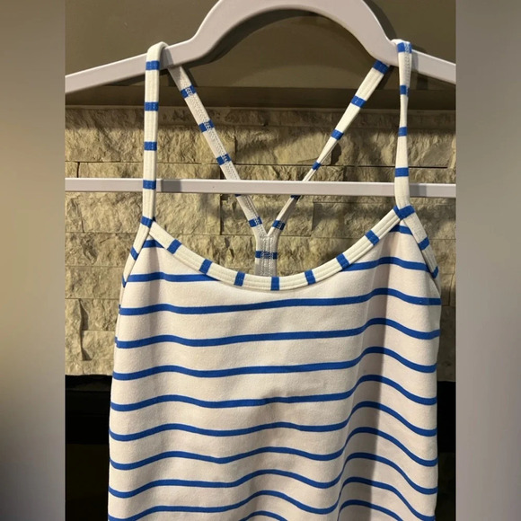 Lululemon‎ striped tank size 2 yoga athletic - Picture 2 of 7